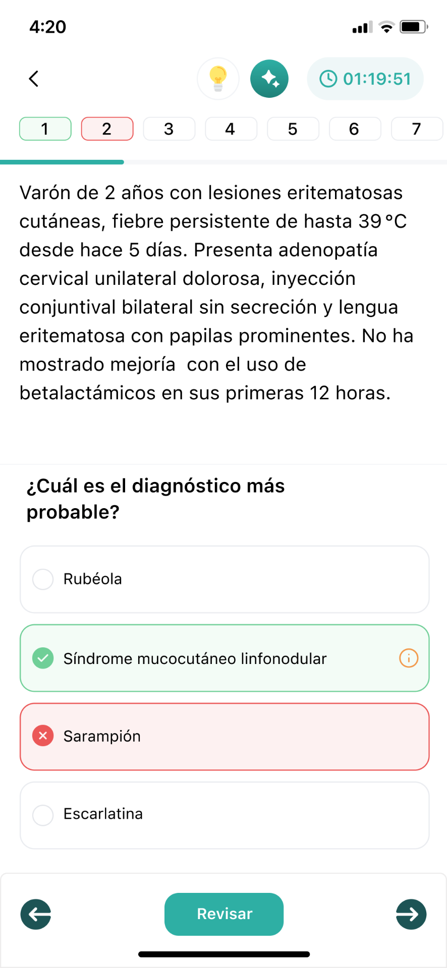 Casos clínicos del ENARM en Enarmy con Tip Enarmy y razonamiento diferencial